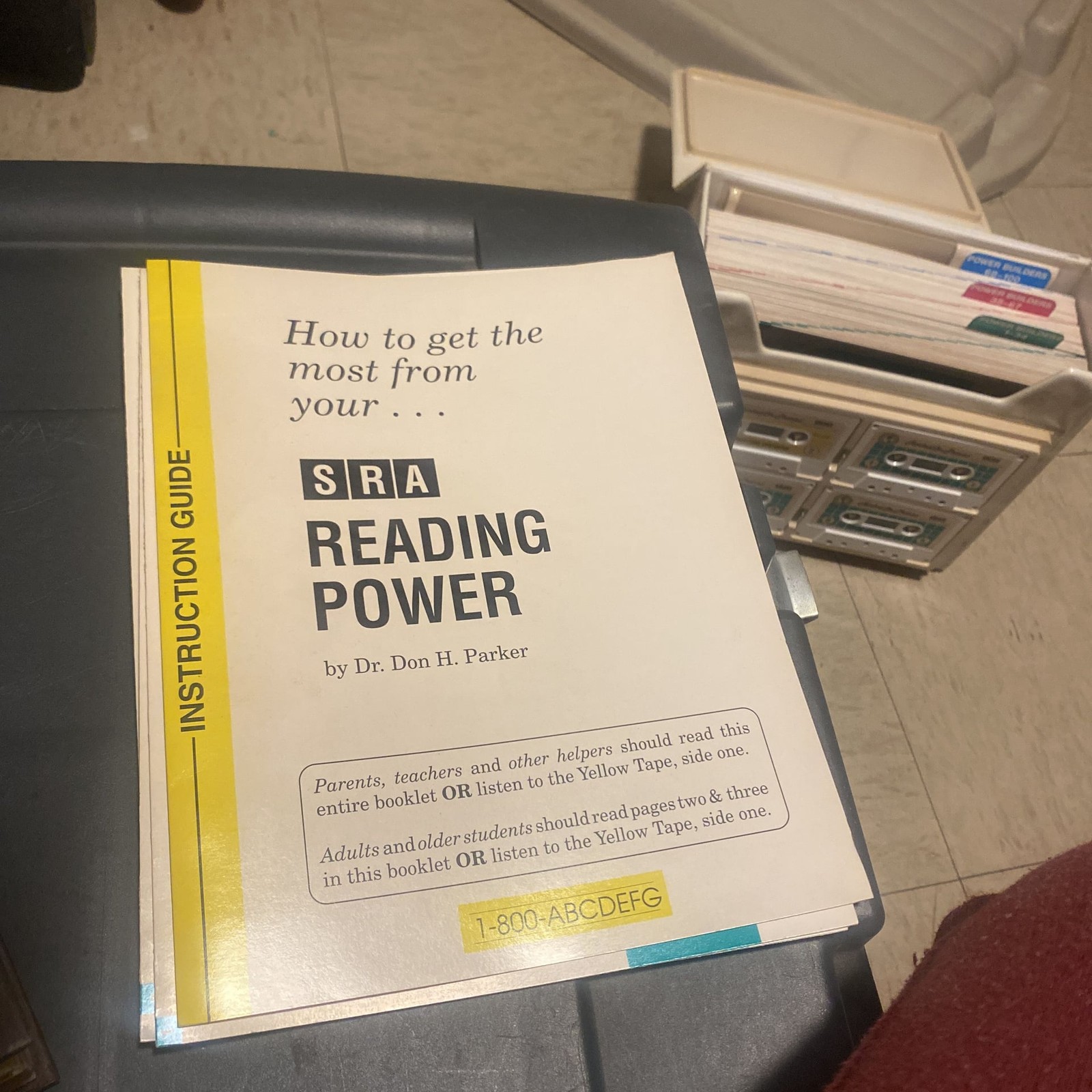 Hooked on Phonics Your Reading Power SRA Educational Products – PICK UP ONLY !!!