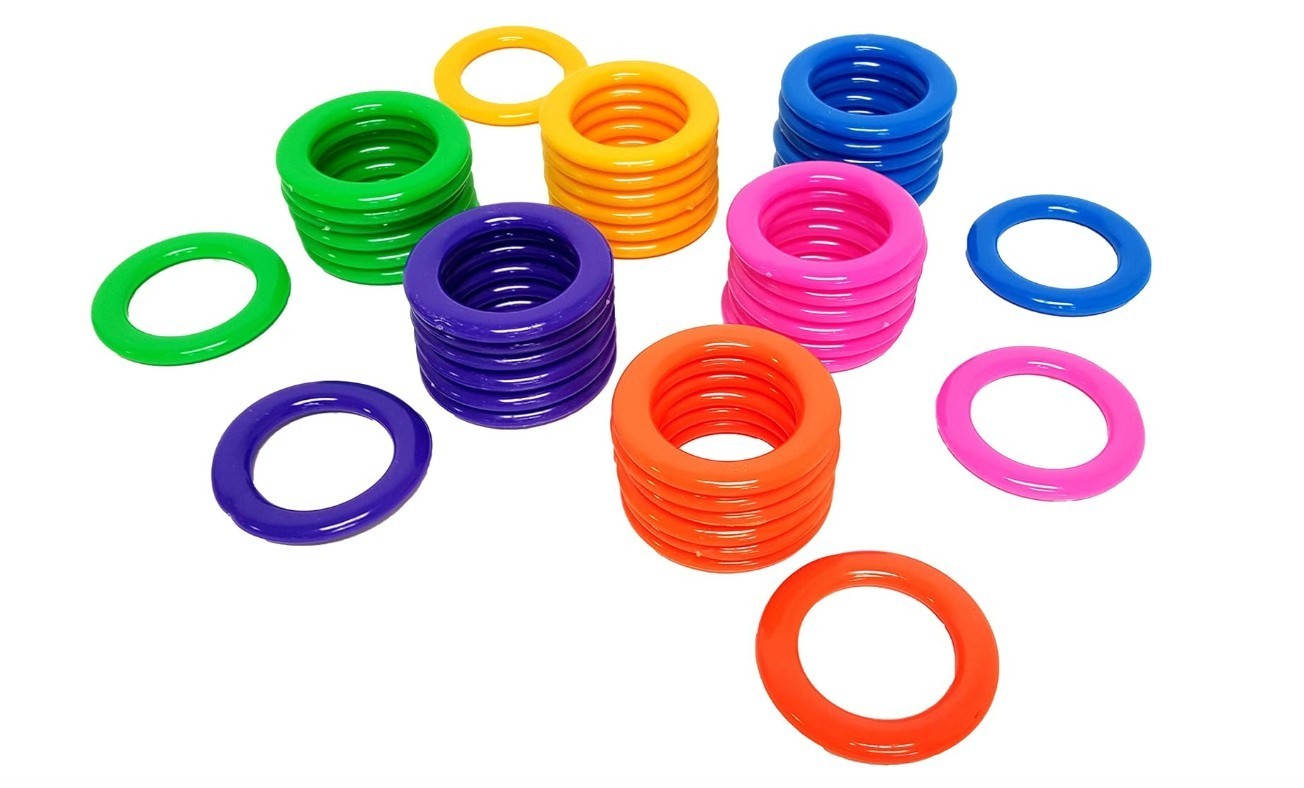 Plastic Cane Rack Rings (30 Pack)