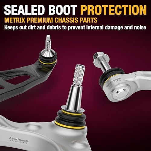 Metrix Front Lower Control Arm Left Right w Ball Joint Kit Suspension Parts