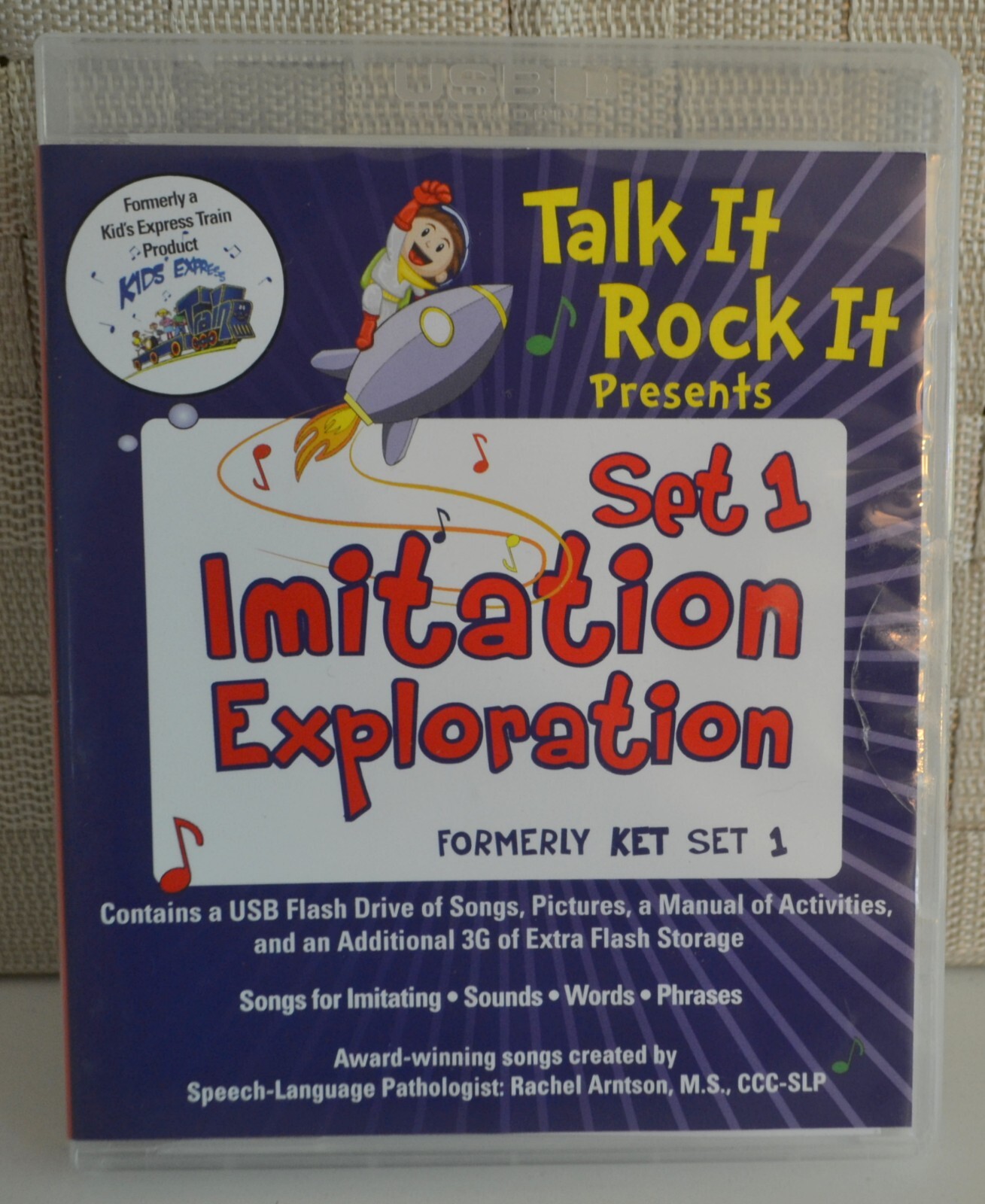Talk It Rock It, Set 1 – Set 5 Available, Learning, Teaching Assistant, USB
