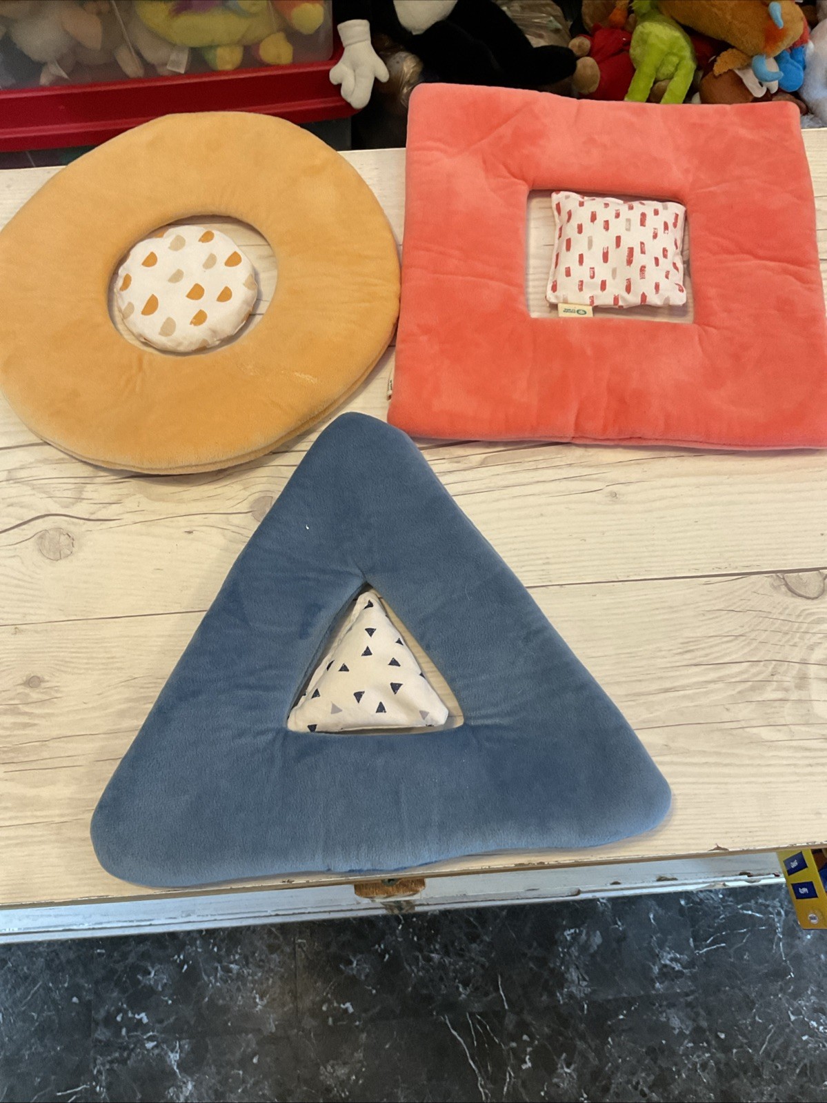 Panda Crate Montessori Beanbag Toss Shapes Game