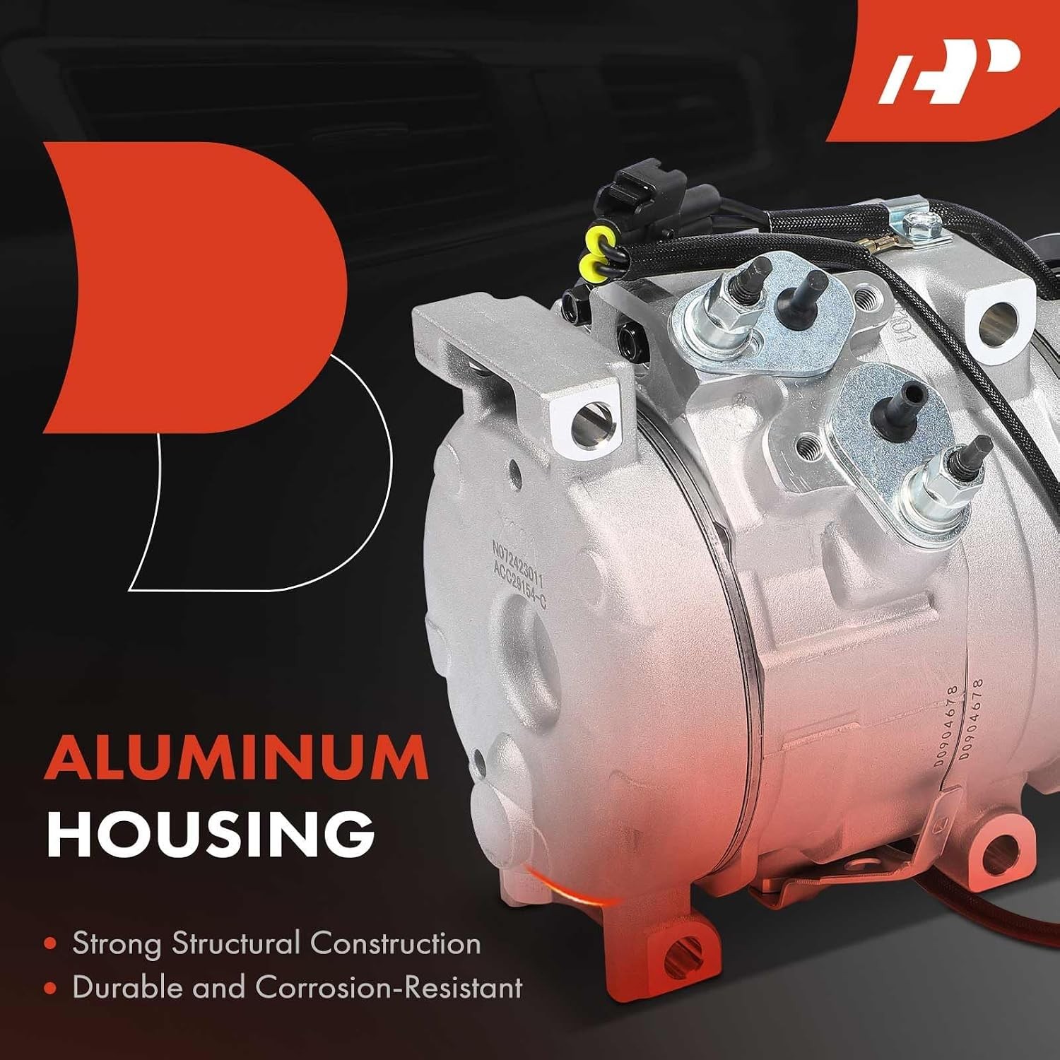 Toyota AC Compressor with Clutch Compatible for Toyota Air Conditioner