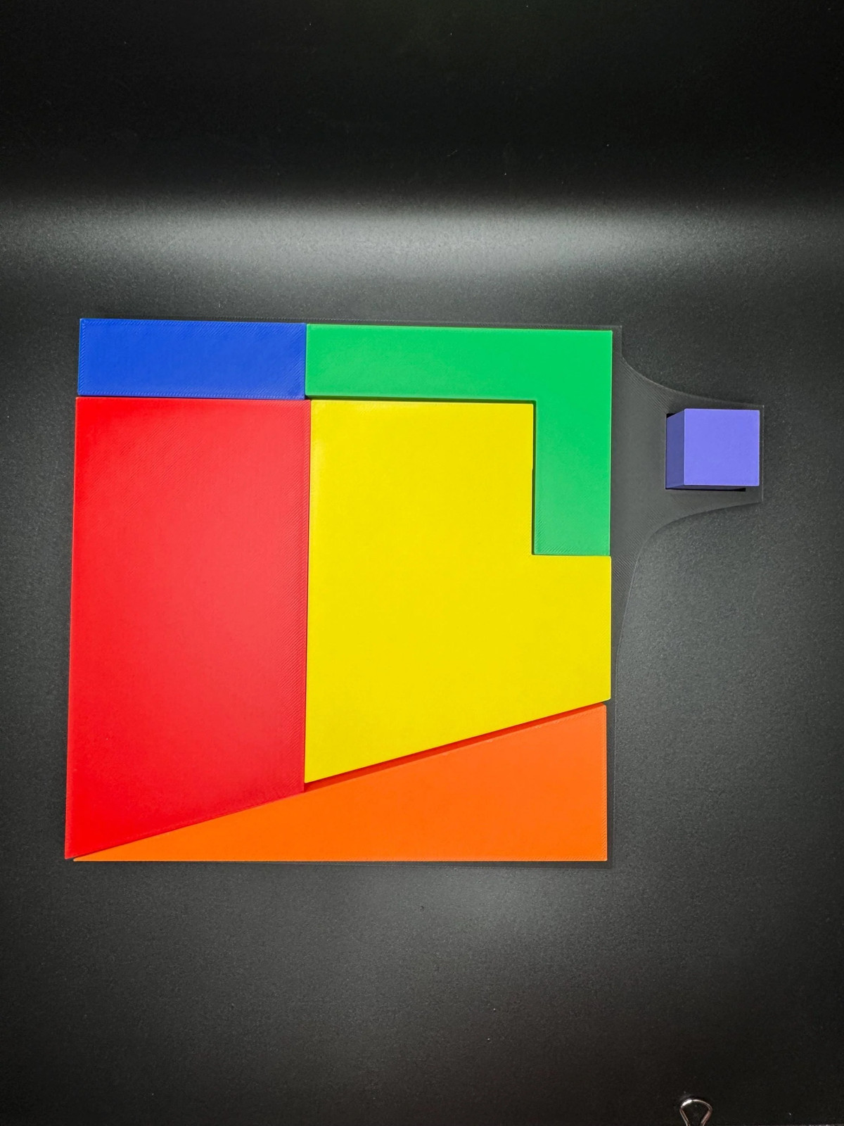 Magic Extra Piece Puzzle – Fit The Small Square for Unique Challenge, Brain