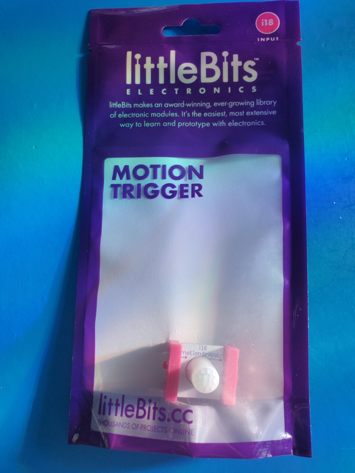 NEW factory sealed littlebits motion trigger i18