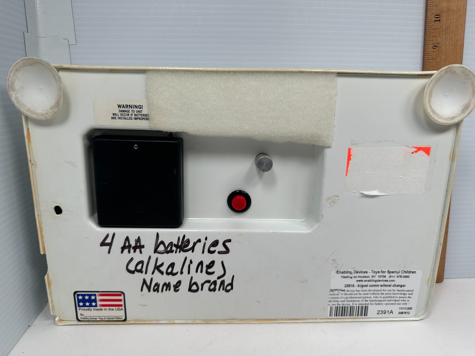Enabling Devices 1391 Cheap Talk 8 2391A 6 Level Communicator Level Untested