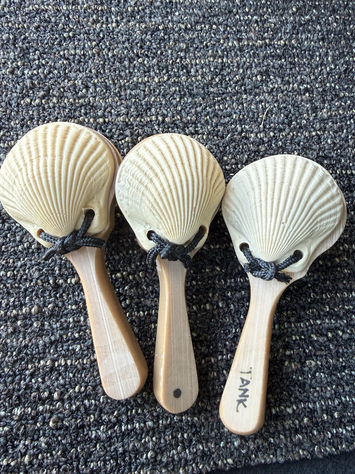 Kindermusik Shell Rhythm Paddles For Kids Set Of 3