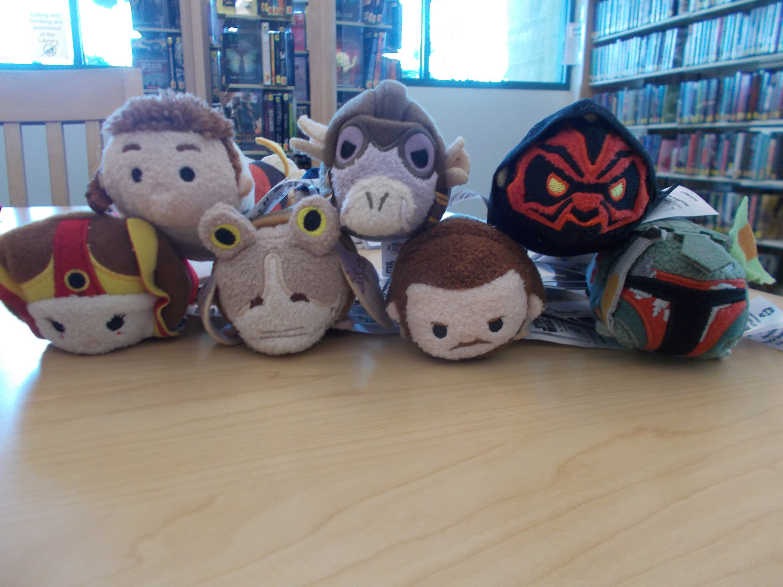 Disney Authen Tsum Star Wars plush Amidala JarJar Darth Sebulda Boba Ana Jedi