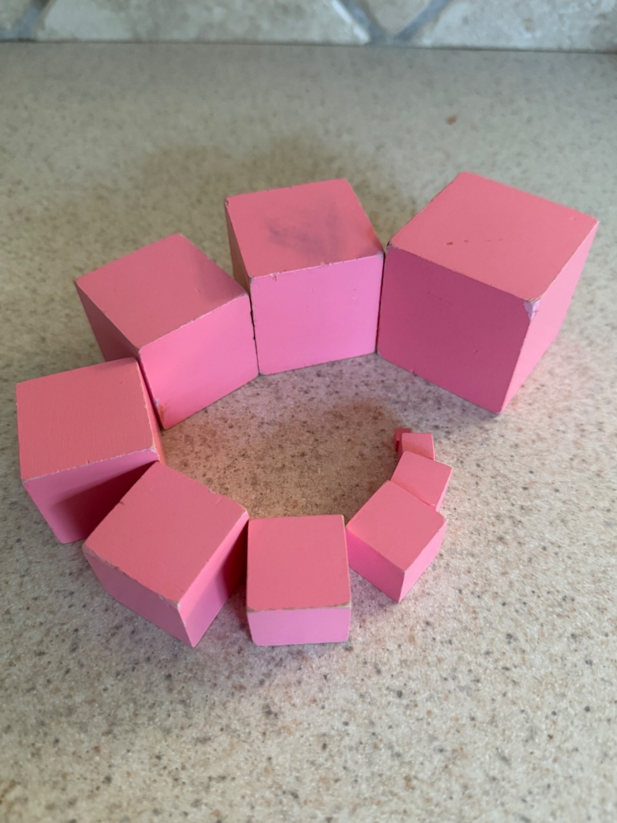 Montessori Pink Tower