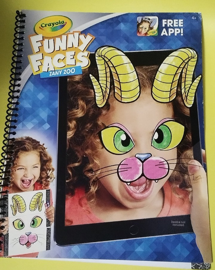 Crayola Funny Faces CREATE 250 VIRTUAL MASKS 22 Interactive Coloring Pages ZaZOO