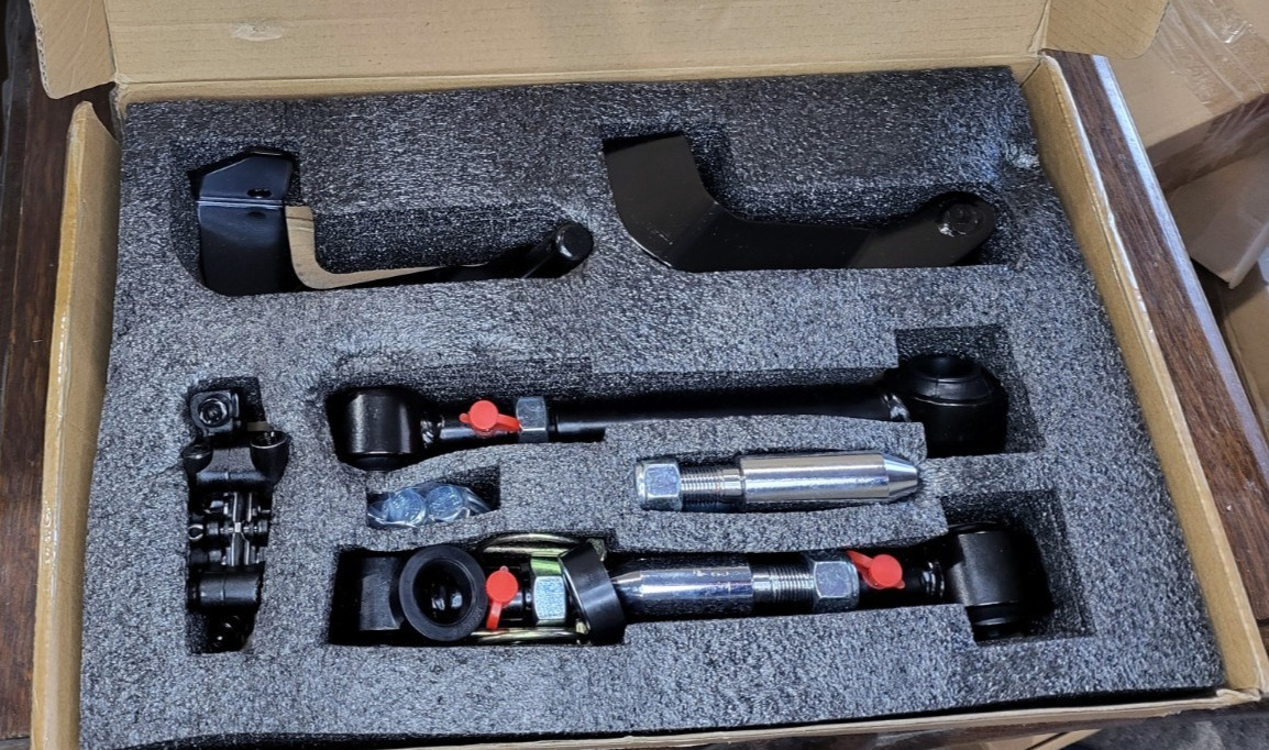Adjustable Front Swaybar Quick Disconnect System with 2.5″ – 6″ Lift Jeep JL/ JU