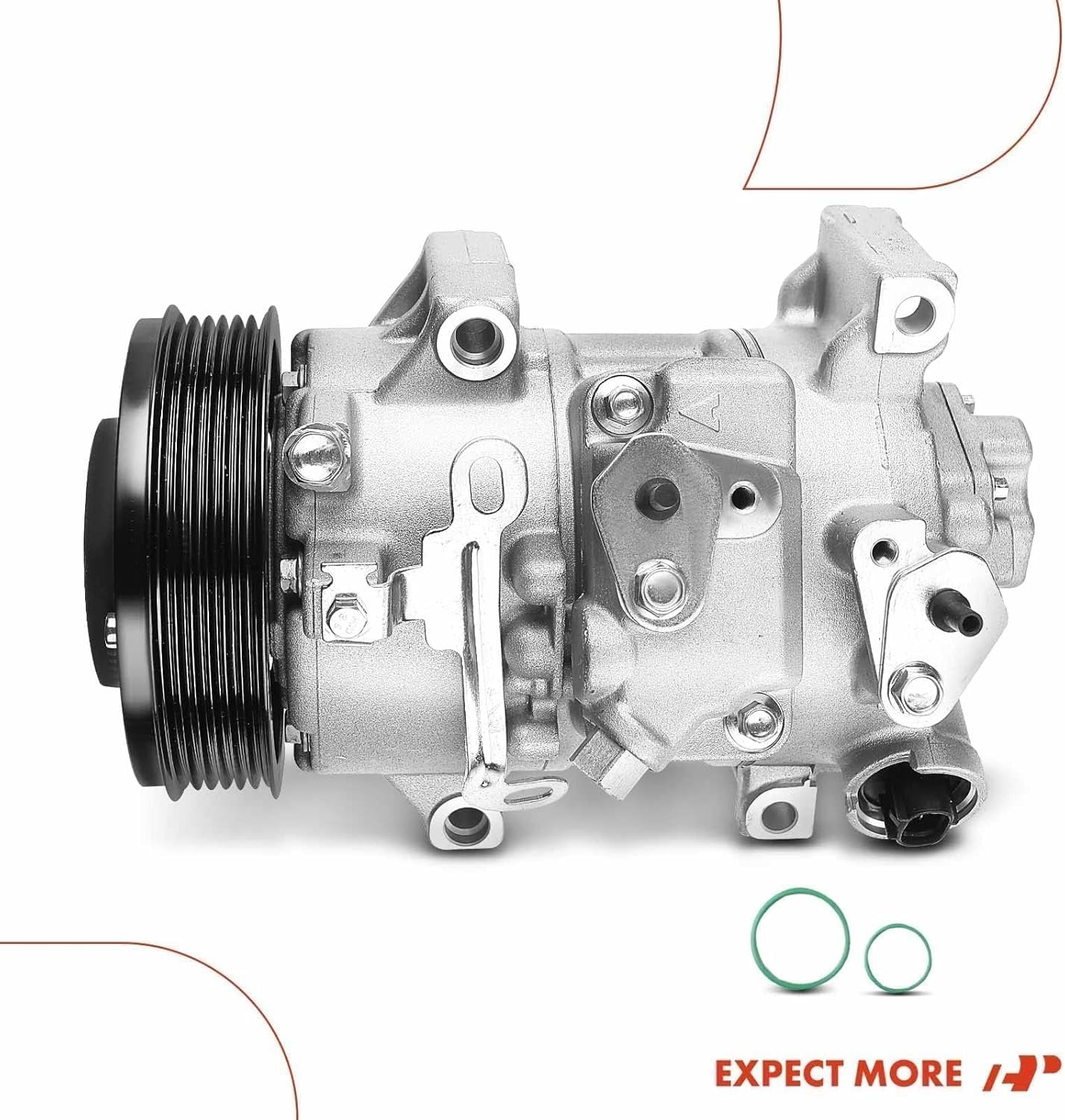 Air Conditioner AC Compressor with Clutch Compatible with Toyota Corolla 2009-10