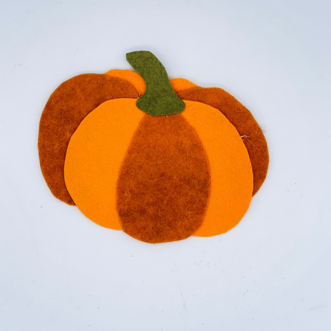 Pumpkin Life Cycle Felt Set for Felt or Flannel Board Play