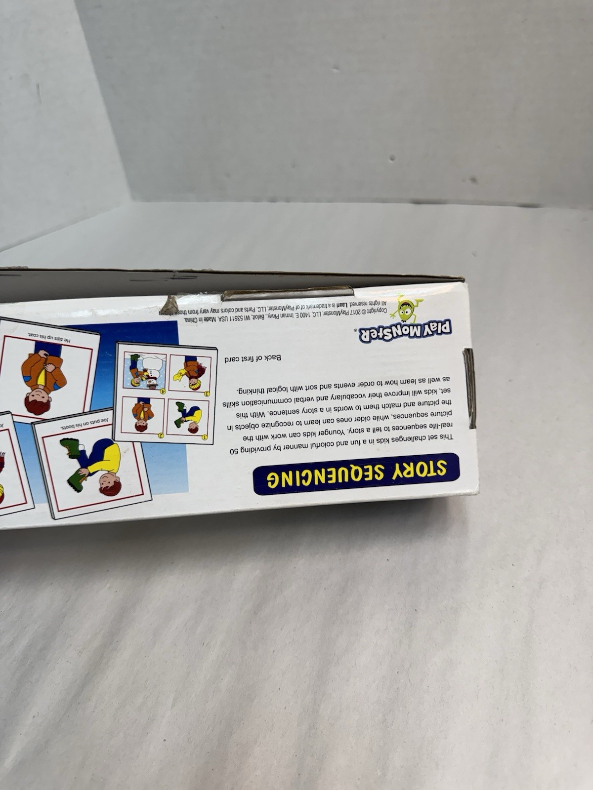 3 Inch Story Sequencing Pocket Chart Cards- by Lauri, 125 Double Sided Cards