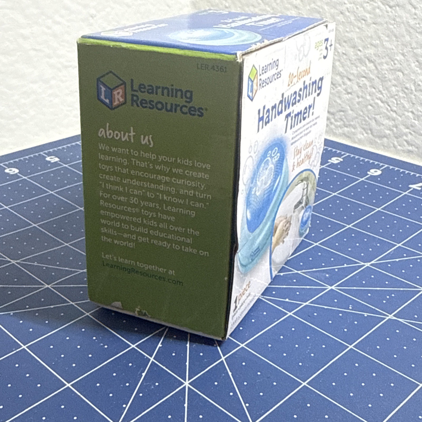 Learning Resources 20 Second Handwashing Timer For Kids Ages 3+