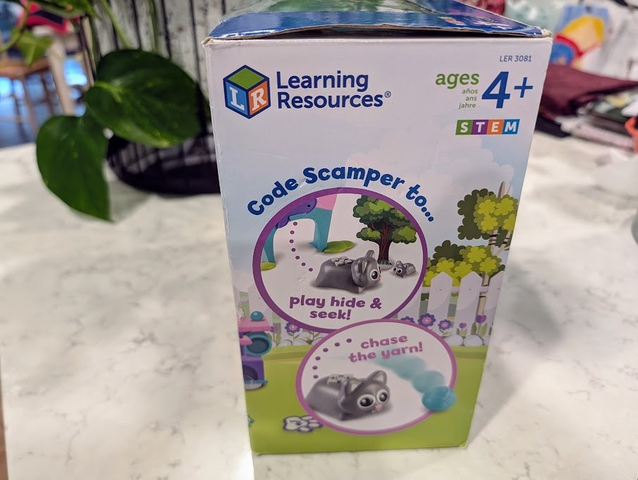 Learning Resources Coding Critters Scamper & Sneaker STEM Toy Preschool Kids NEW