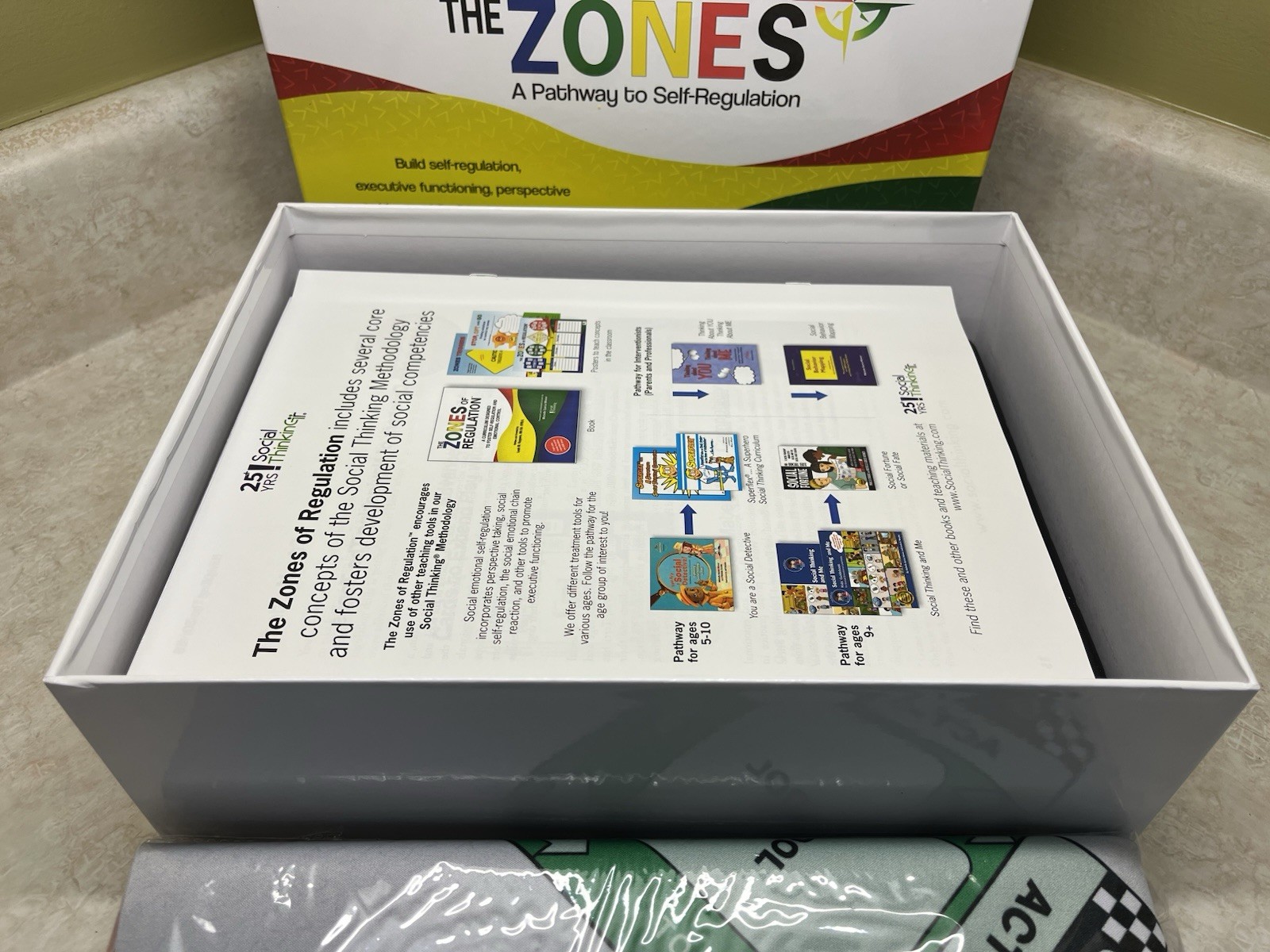 Navigating the Zones Pathway to Self Regulation Basic & Advanced New Open Box
