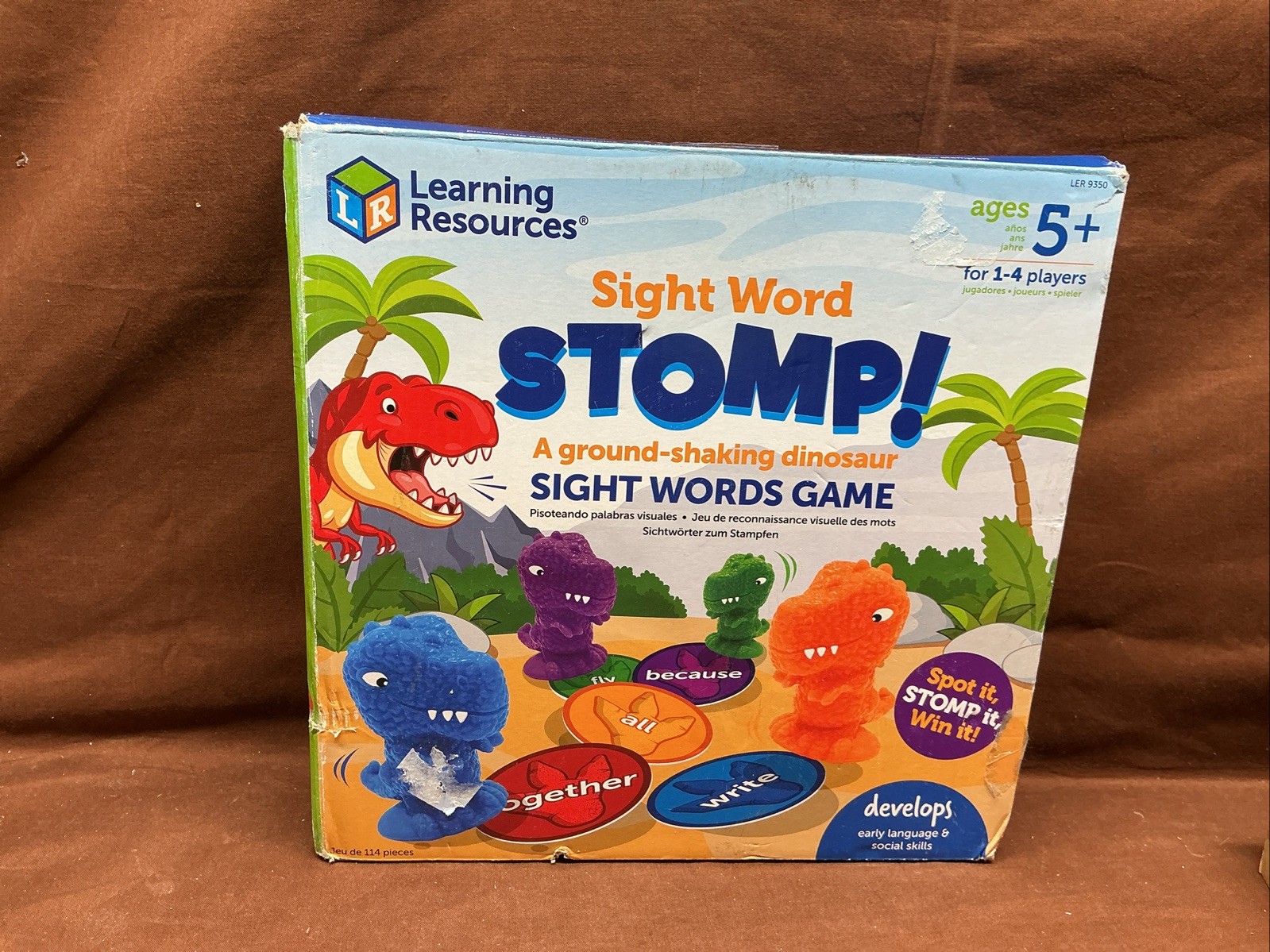 Sight Word Stomp! – Alphabet Toys, Phonics Flash Cards, Classroom Board Games, A