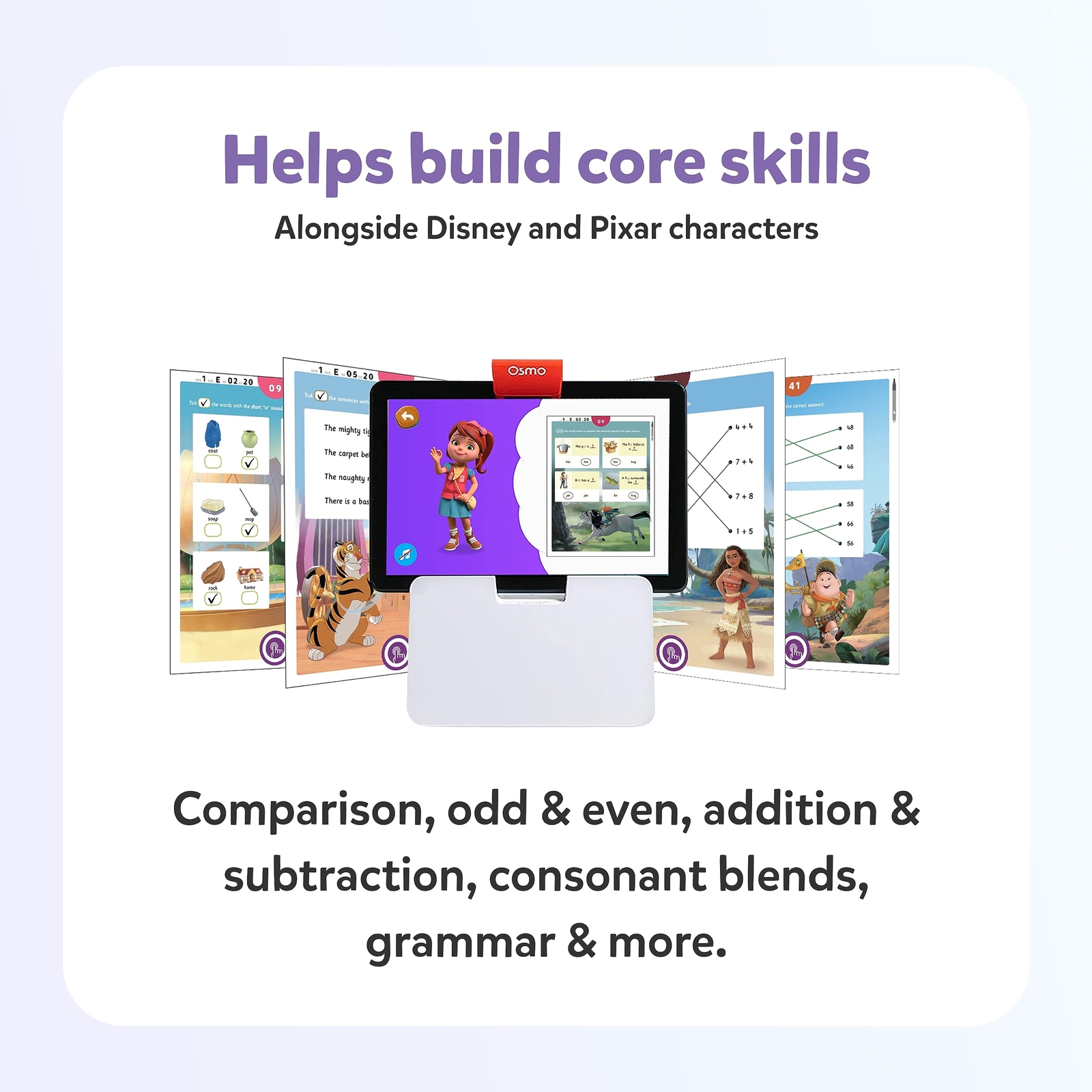 BYJU’S Learning Kits: Disney, 3rd Grade Premium Edition (App + 9 Workbooks) Ages