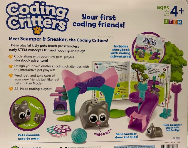 Learning Resources, Coding Critters Preschool Interactive Educational STEM Toy