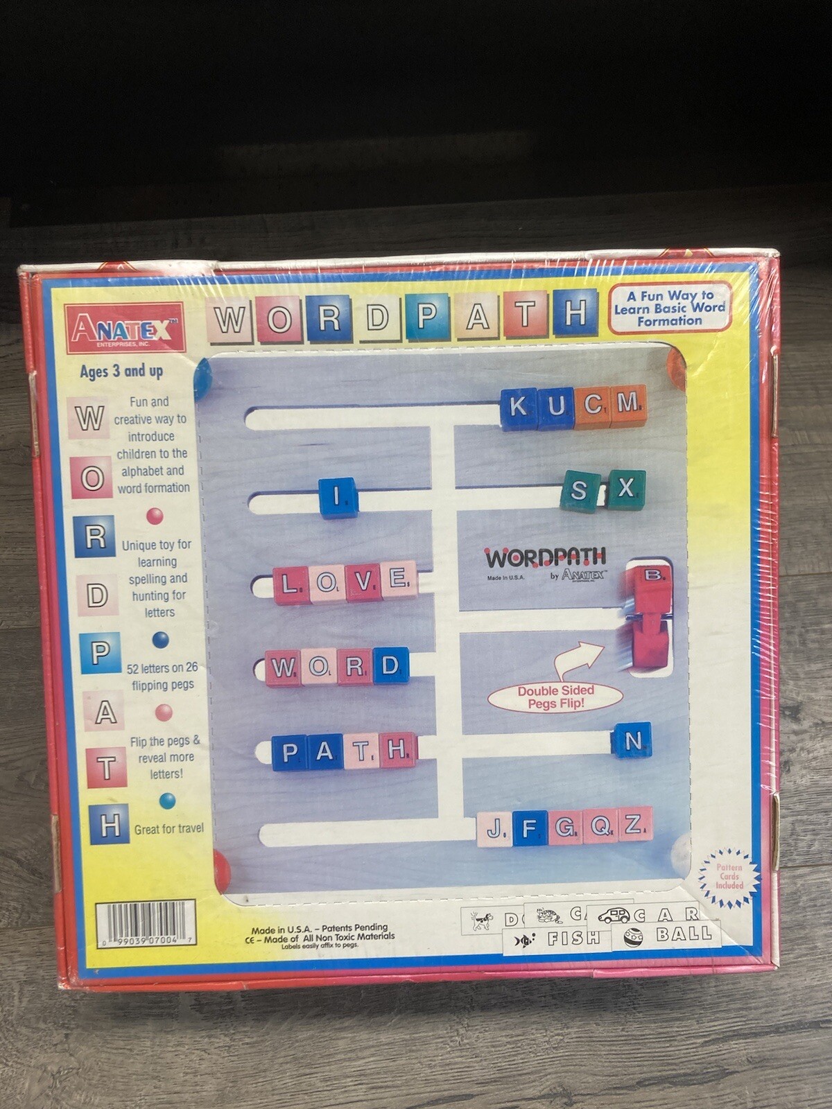 Anatex Wordpath Learn Basic Word Formation. Creative Alphabet Spelling New. USA.