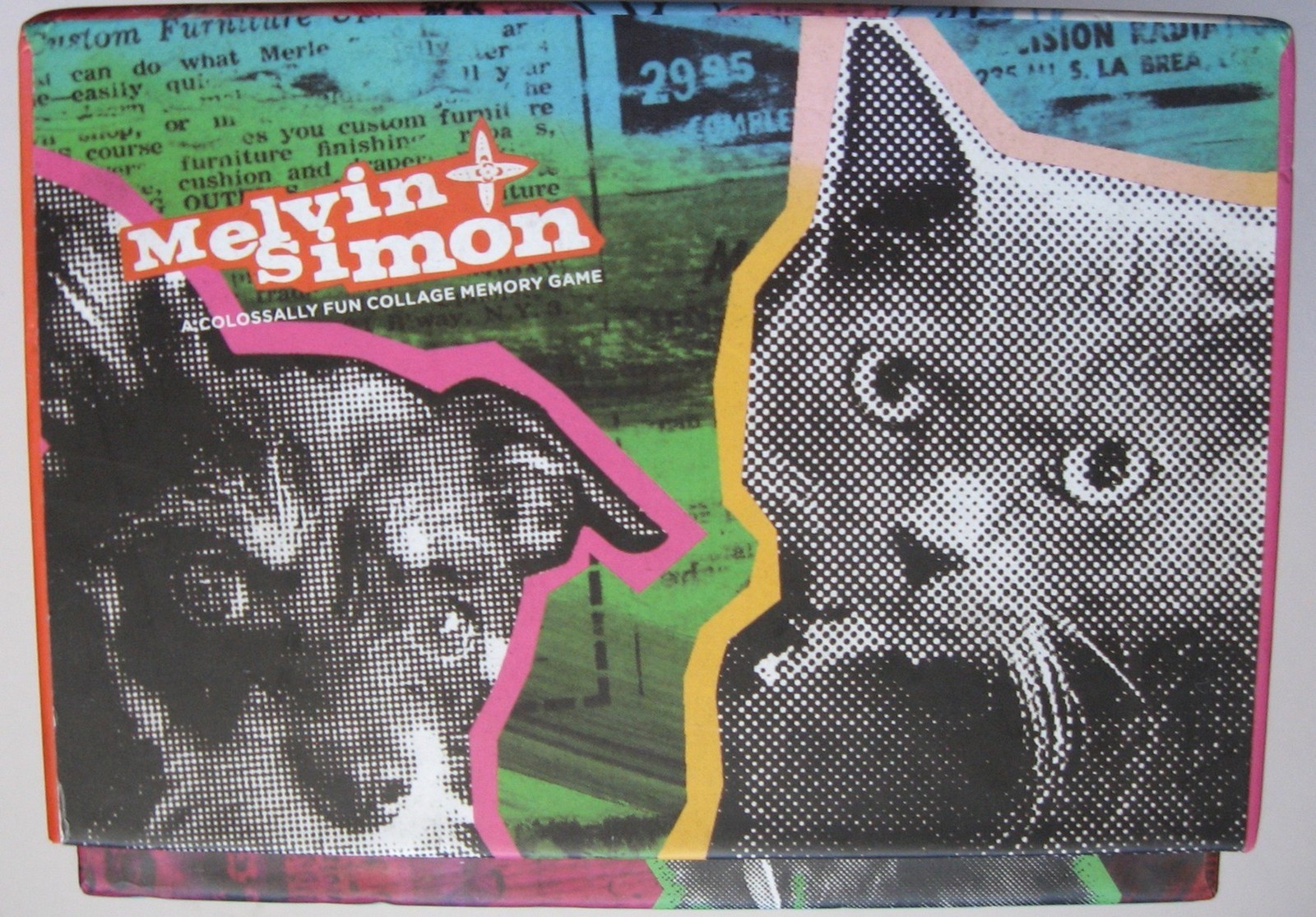 Melvin + Simon Matching Game Collage Cards Age 4+ Pairs Memory Activity