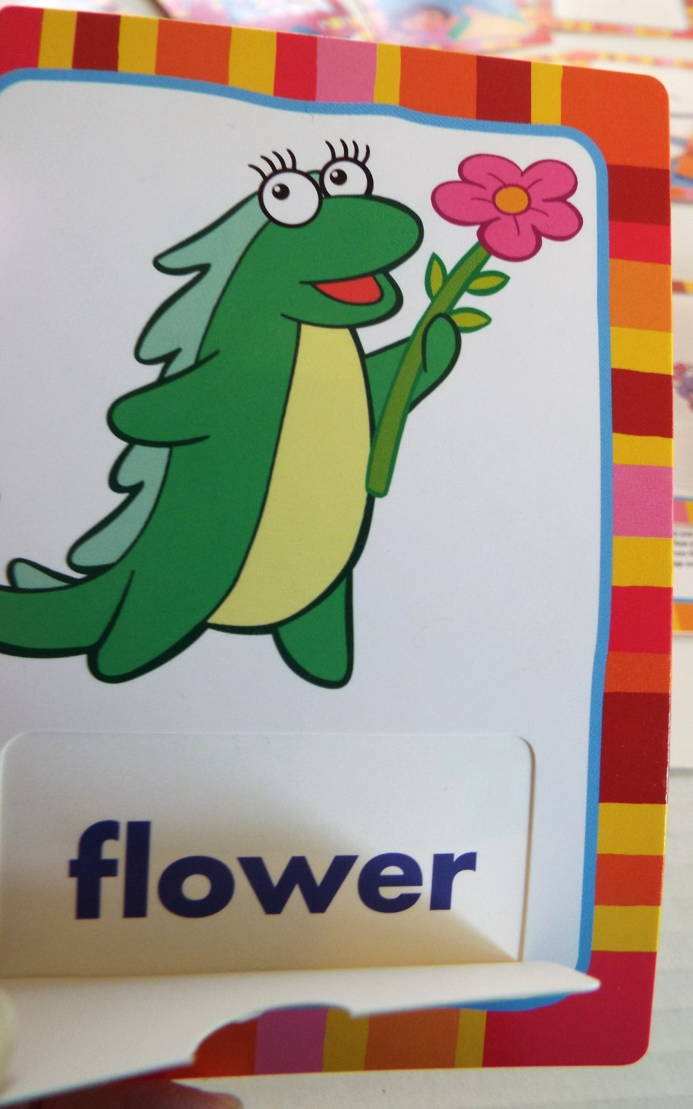Dora the Explorer Numbers and Colors & Things Outside Words Flashcards W/Flaps