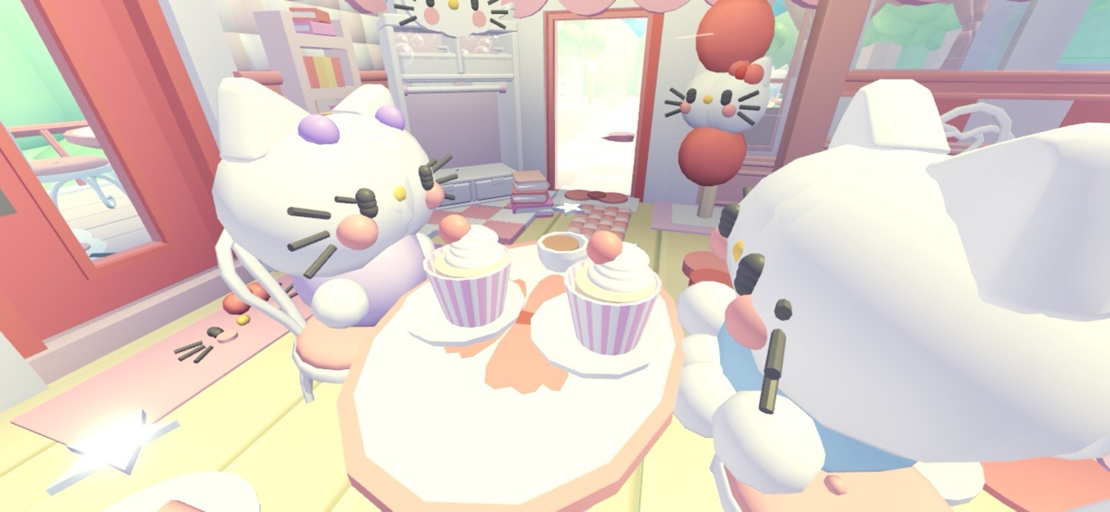 Hello Kitty Themed Cafe❤️Glitch Build House ❤️ Adopt Me Home
