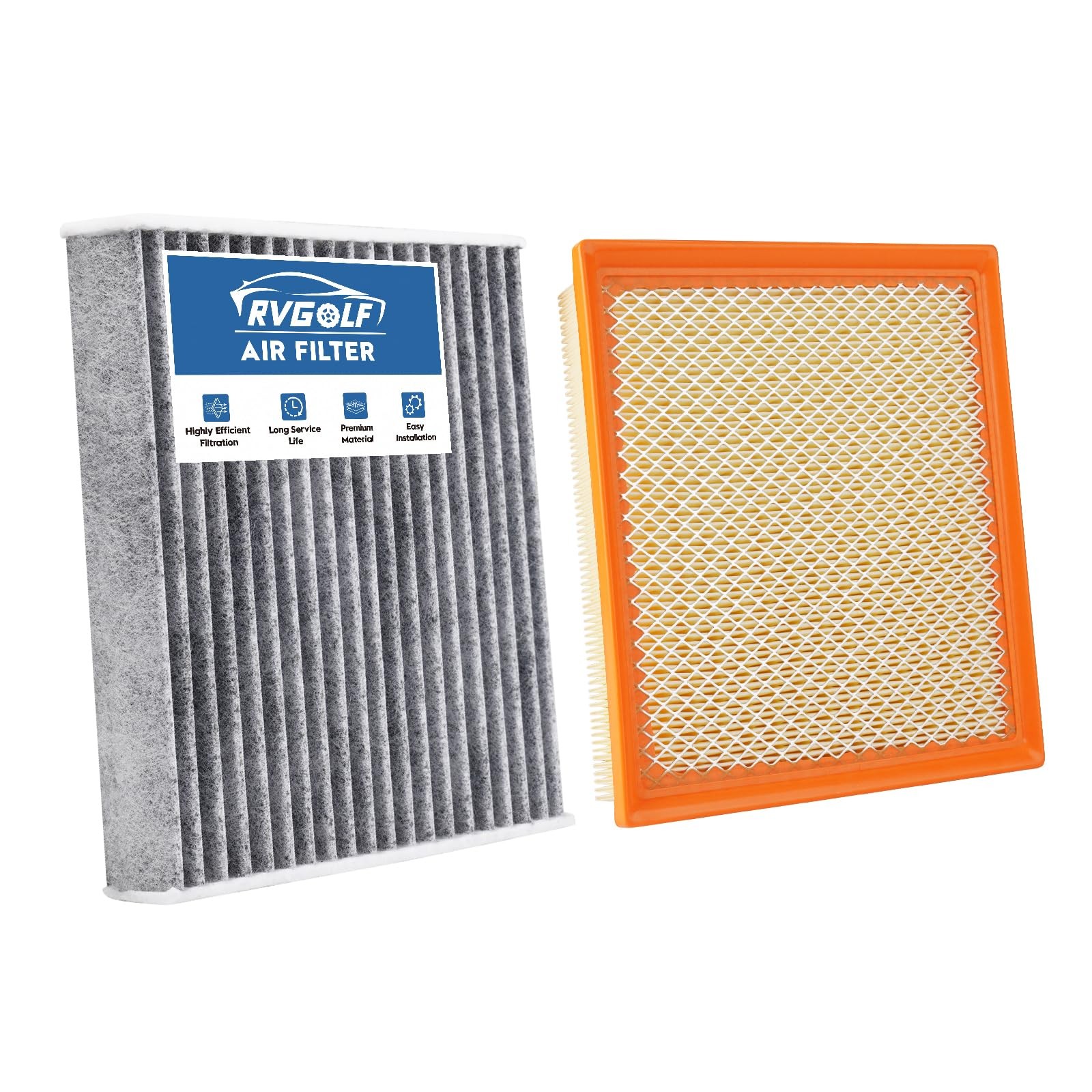 Engine Cabin Air Filter Kit For Toyota Camry Highlander Sienna RX350 ES350