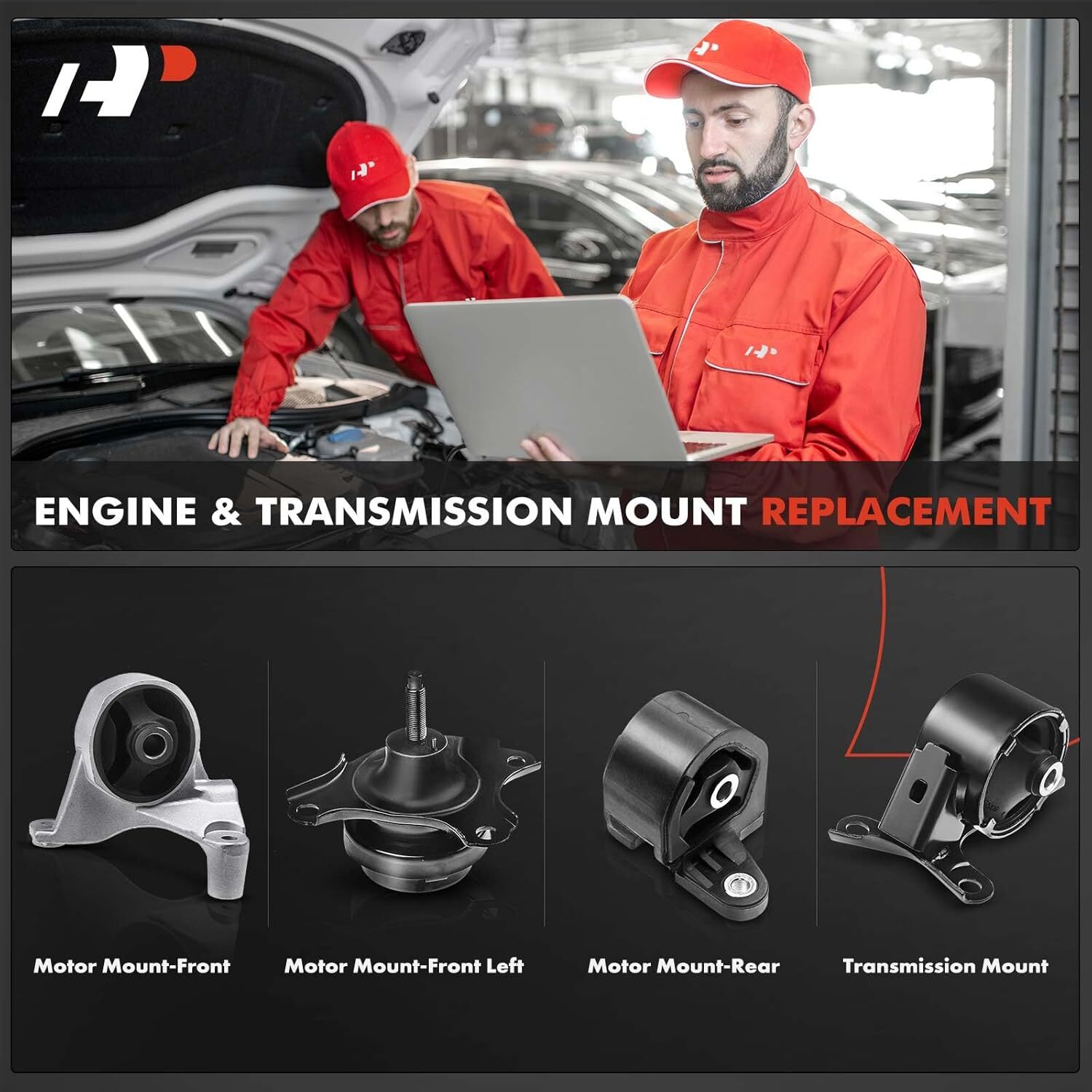 Automatic Transmission APM 4PCS Engine Motor Mount and Transmission Mount