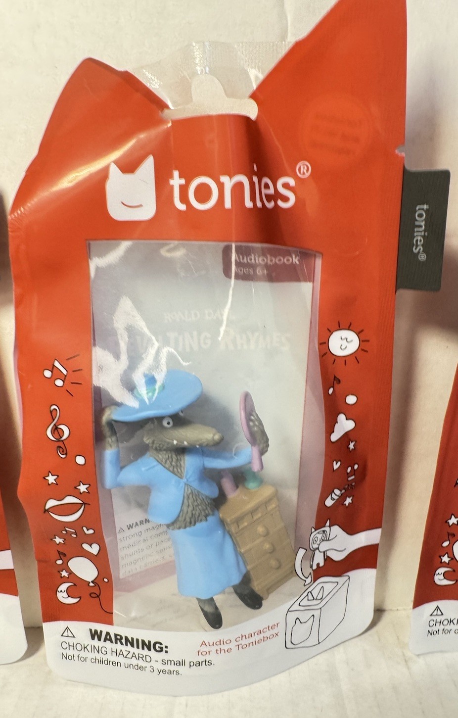 New Tonies Lot Of 4 Characters-Hiccup HTTDragon, Revolt Rhyme, Witches & Maestro