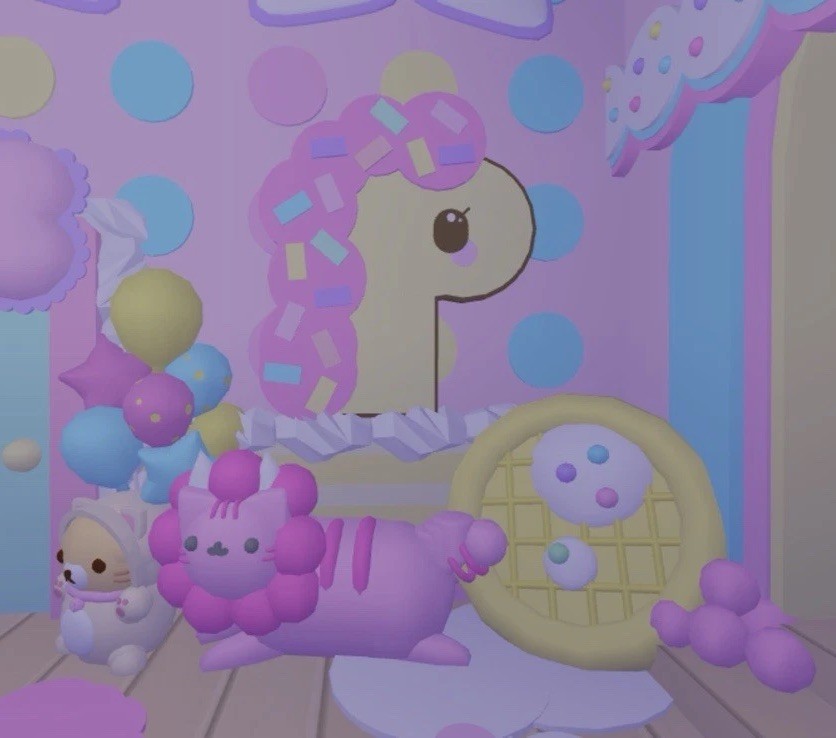 Cutecore Kawaii Unicorn/Molang Themed House❤️Queenslander House ❤️ Adopt Me Home