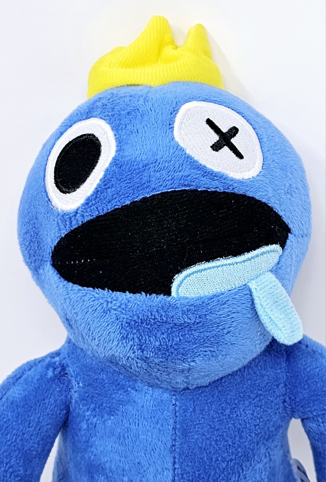 Rainbow Friends Droeong 2022 Horror Game Blue Plush Used Stuffed Doll 10″