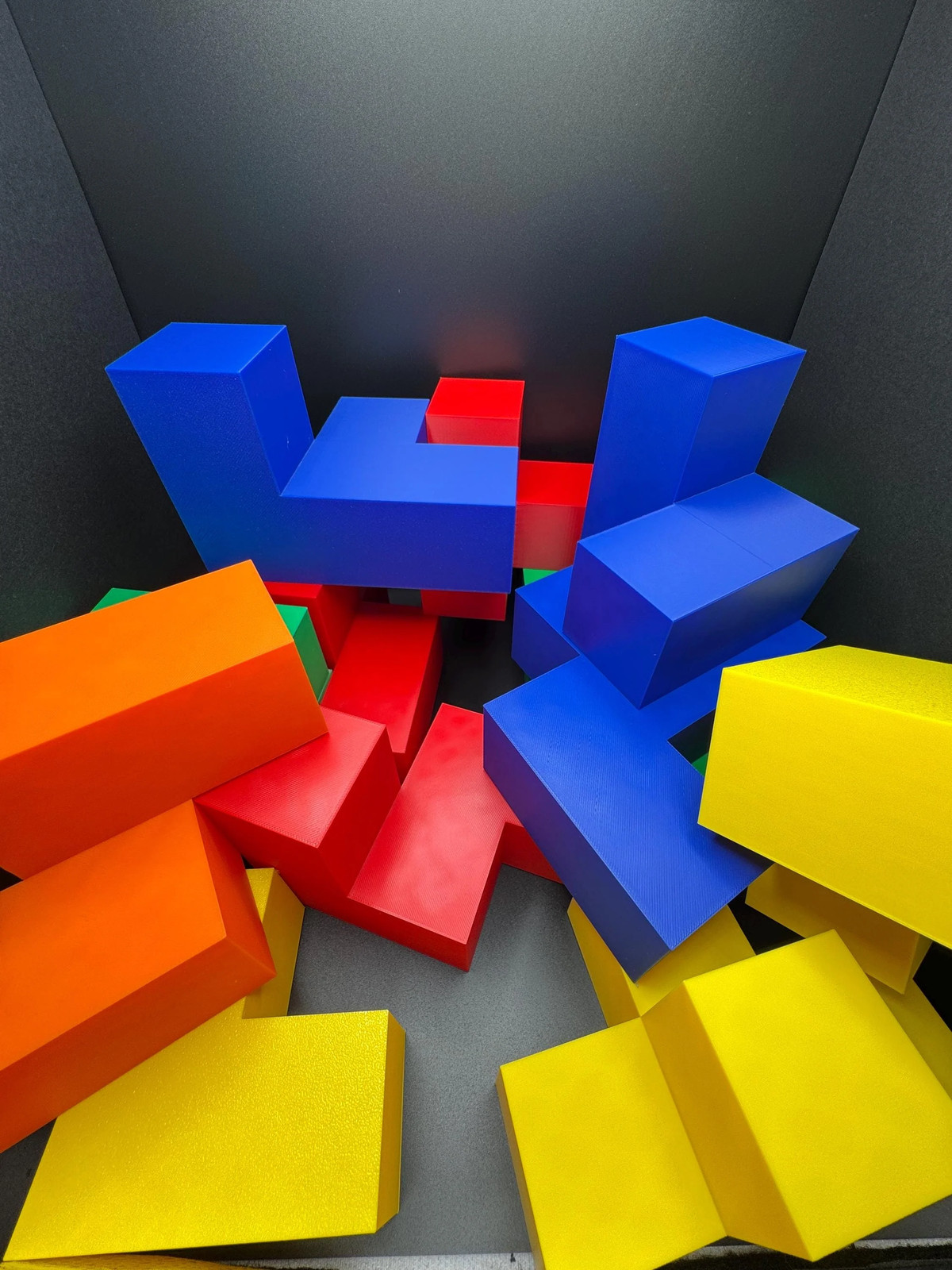 Bedlam Cube Puzzle – 12 Pentacubes in 3 Sizes: Perfect for Teachers & Kids, Fun