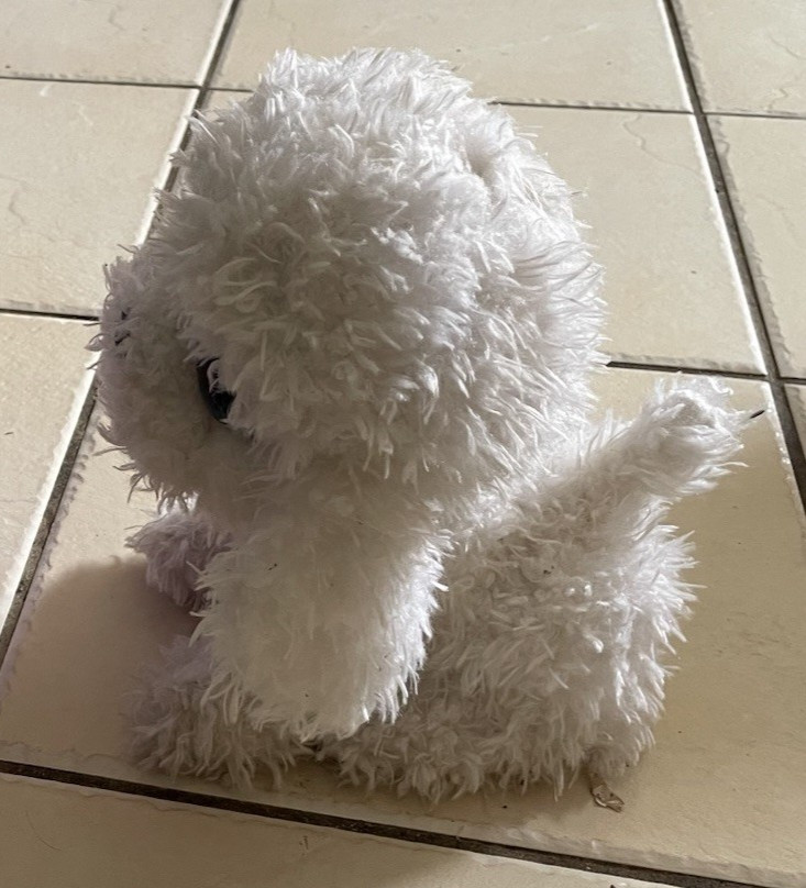 Fur Real Friends Poppy Jumpin’ Poodle Interactive White Dog