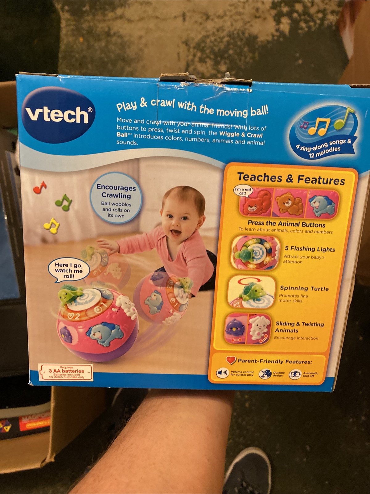 VTech Wiggle and Crawl Ball – Purple – Online Exclusive. Huge Saving