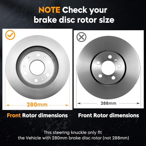 Front Left Steering Knuckle & Wheel Bearing Hub Assembly Fit for Volkswagen