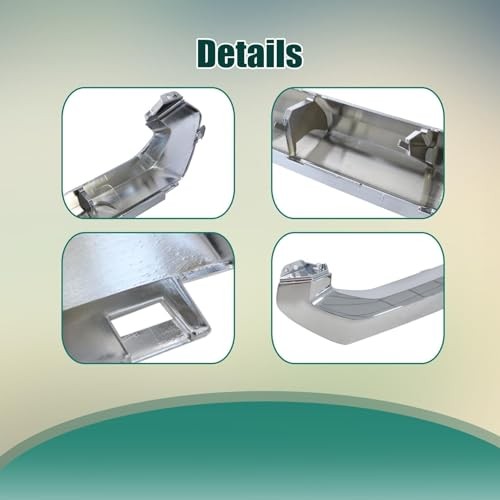 Chrome Bumper Lower Front Grille Trim Molding Compatible with Lexus RX350
