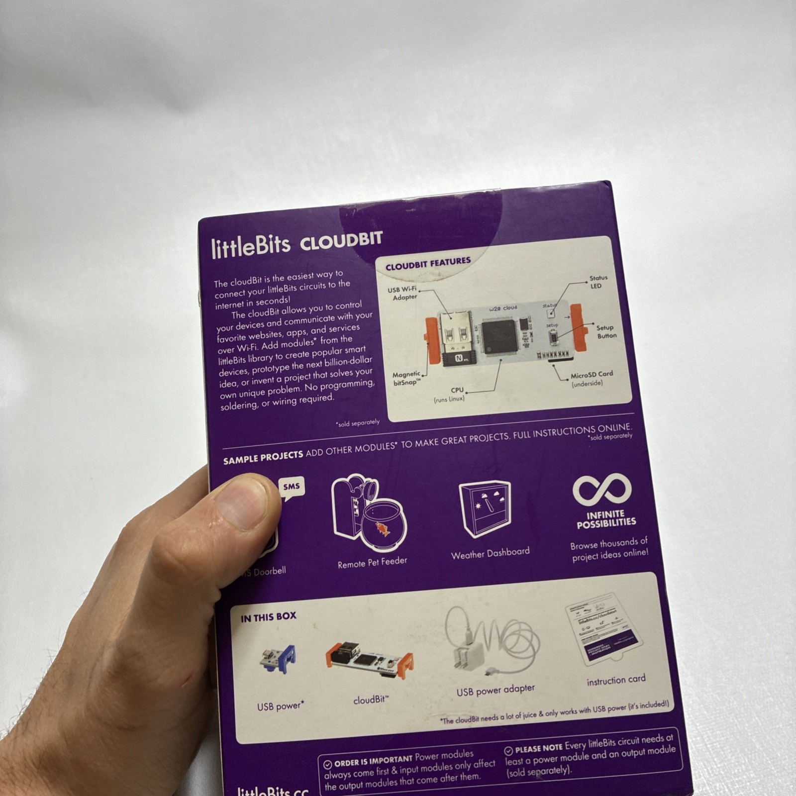 LittleBits Electronics Cloudbit