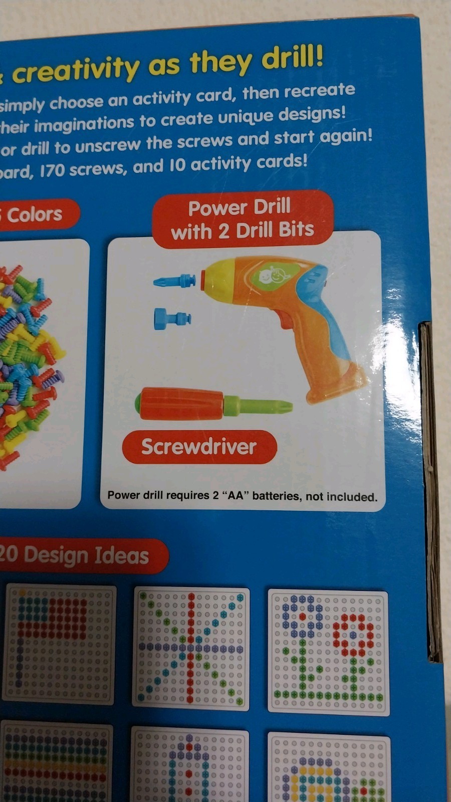 Create & Design Lakeshore Drill Kit + Play Go Set of Vehicles- parts for both