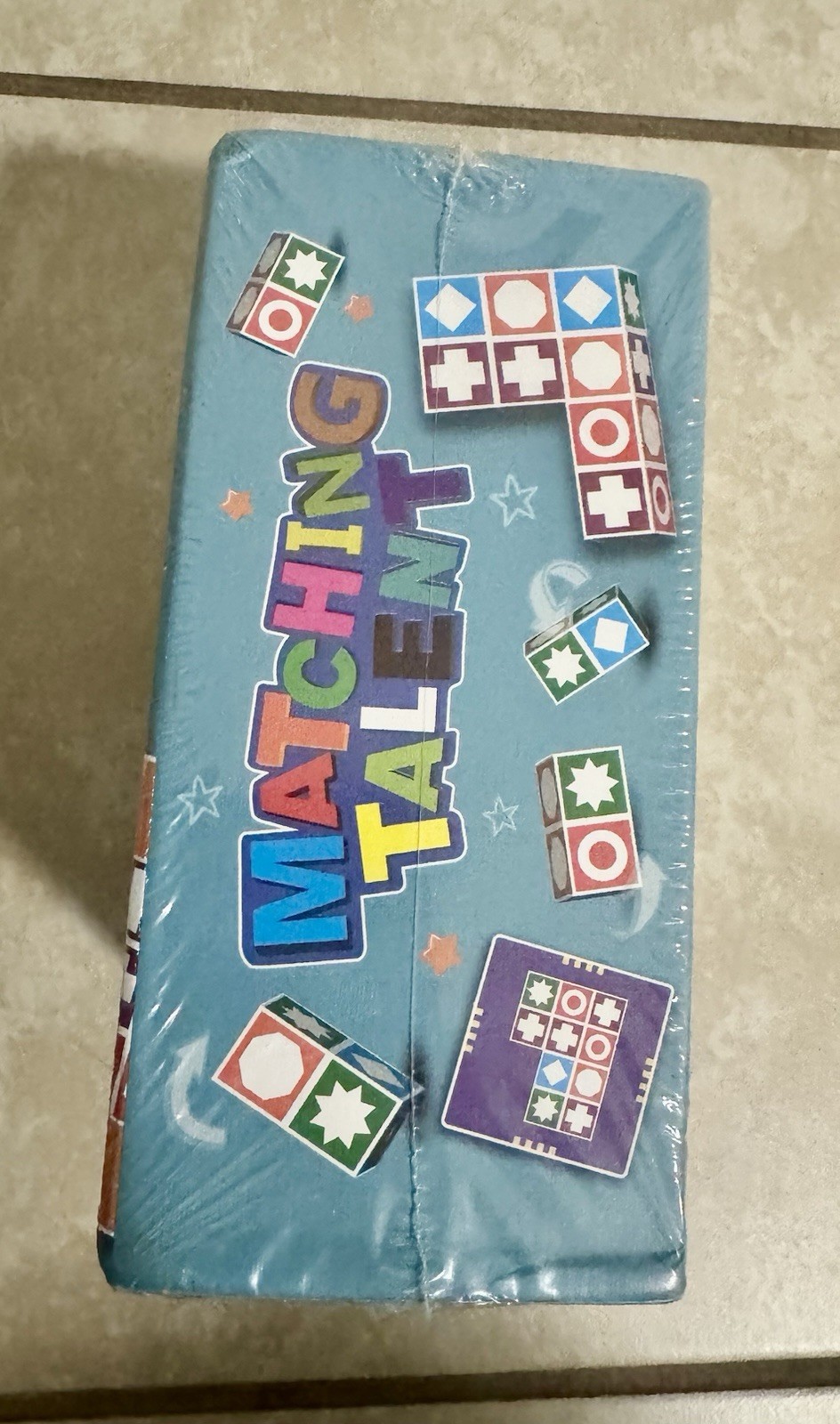 Game Matching Talent. Preschool Puzzle Game. Educational Toy.