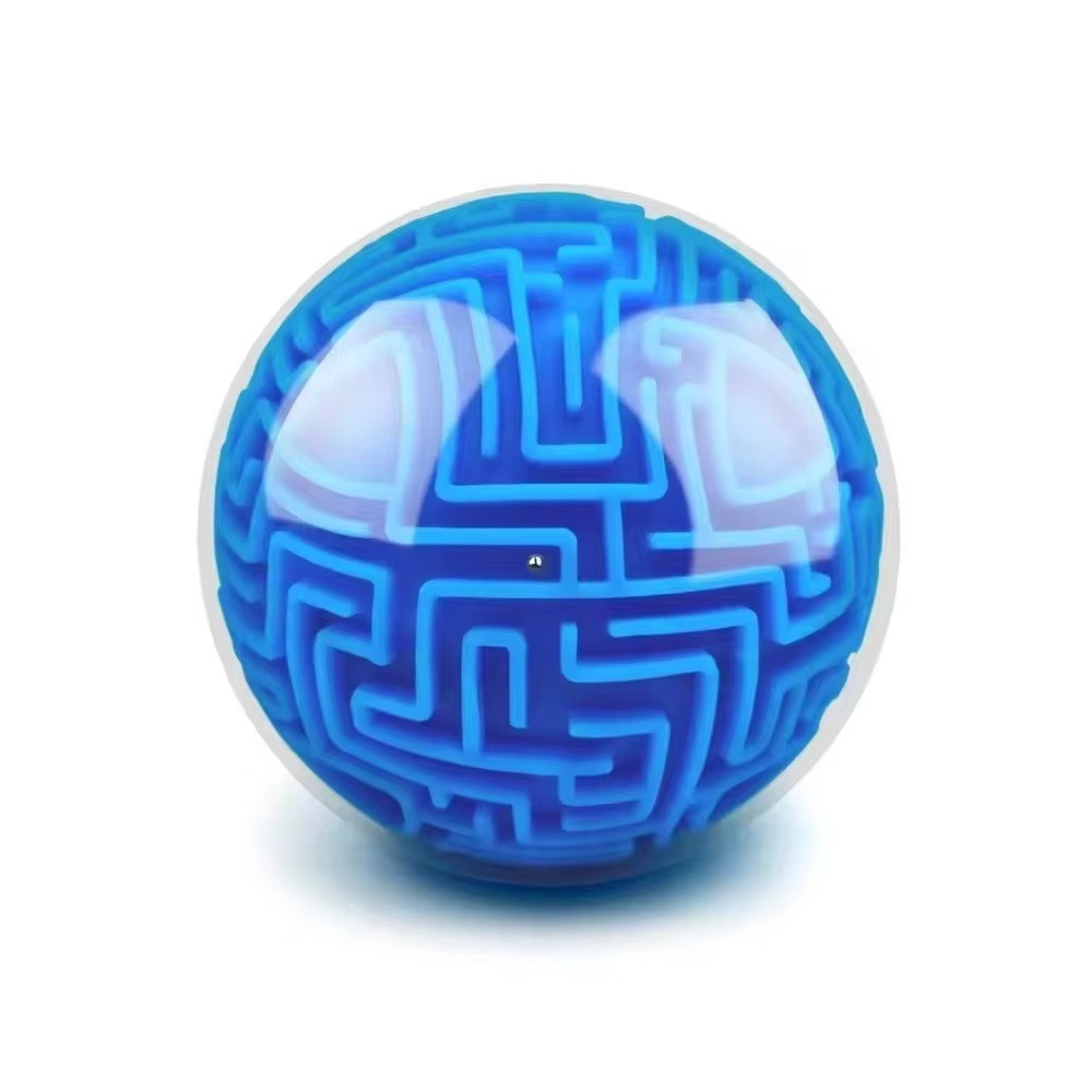 3D Labyrinth Puzzle Maze Cube – Engaging Brain Teaser Toy, Improve Spatial – NEW