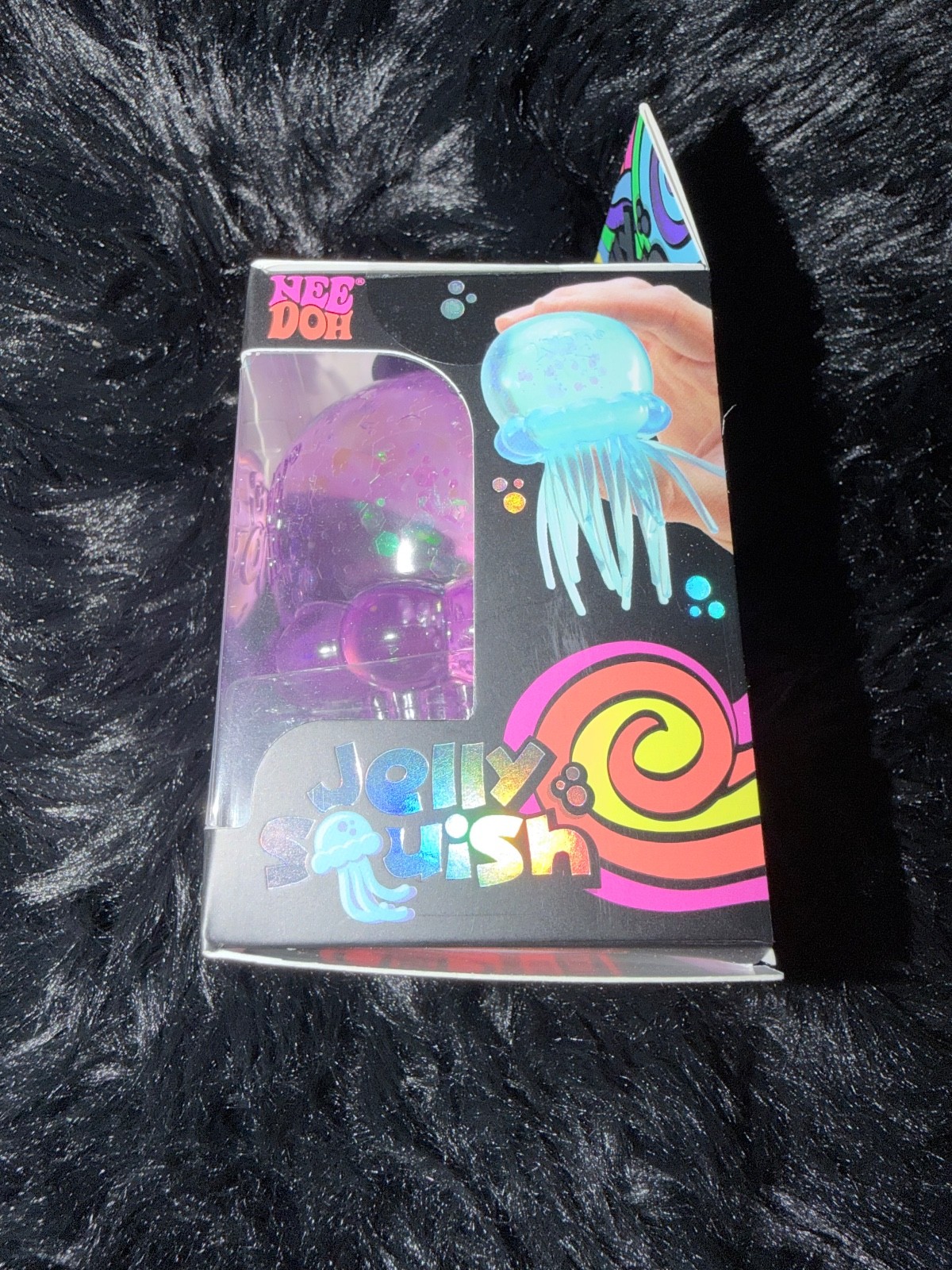 IN HAND AUTHENTIC Schylling NeeDoh Jelly Squish Purple – Jellyfish Ships FAST!