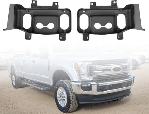 Front Bumper Tow Hook Trim Cover Panels Compatible with Fo-rd F-250 F-350 F