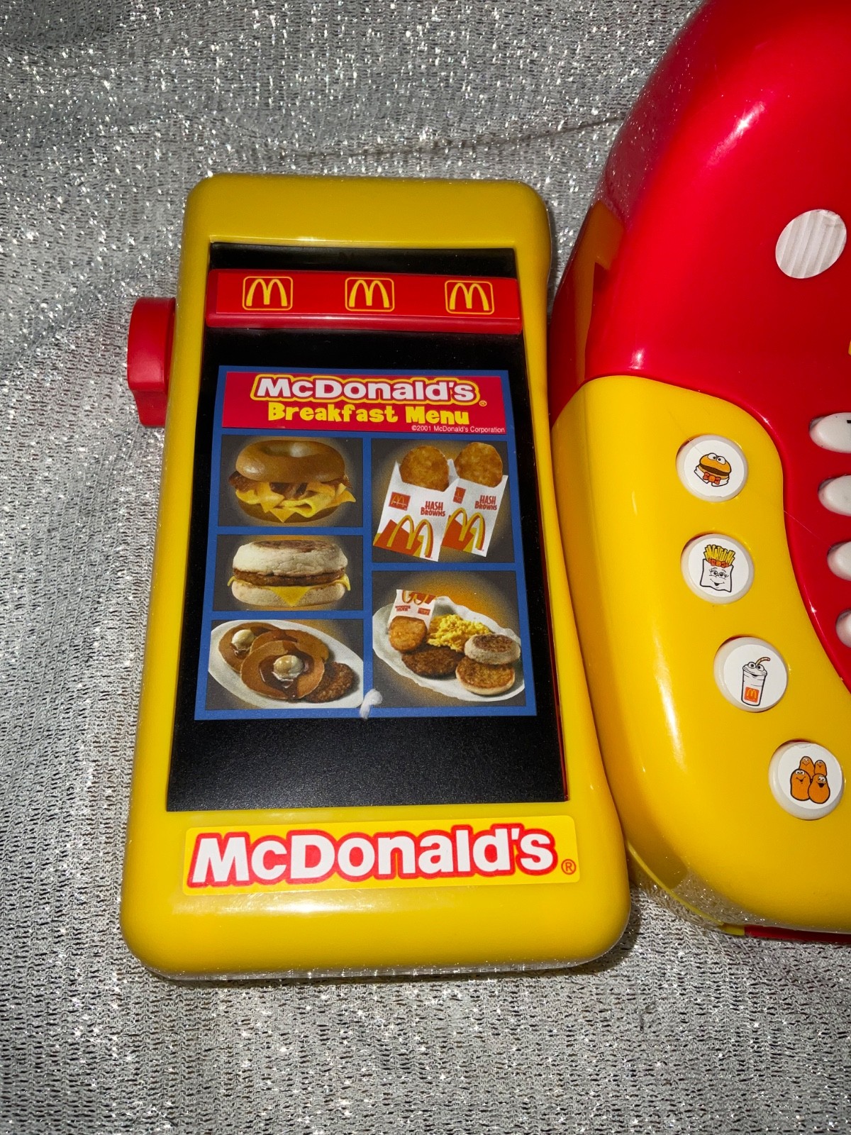 McDonald’s Cash Register Toy 2004 Educational Used – NO KEY-DRAWER DOES NOT OPEN