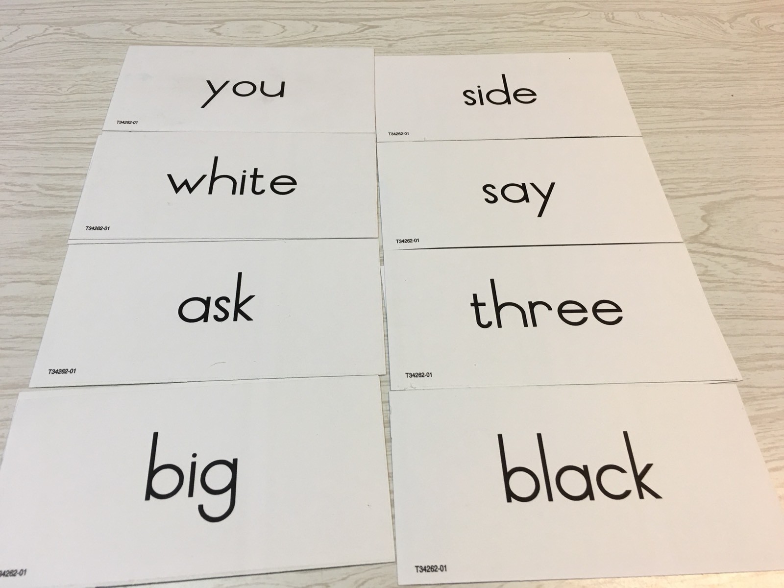 BASIC SIGHT WORDS – Flash Cards 180 cards KINDERGARTEN