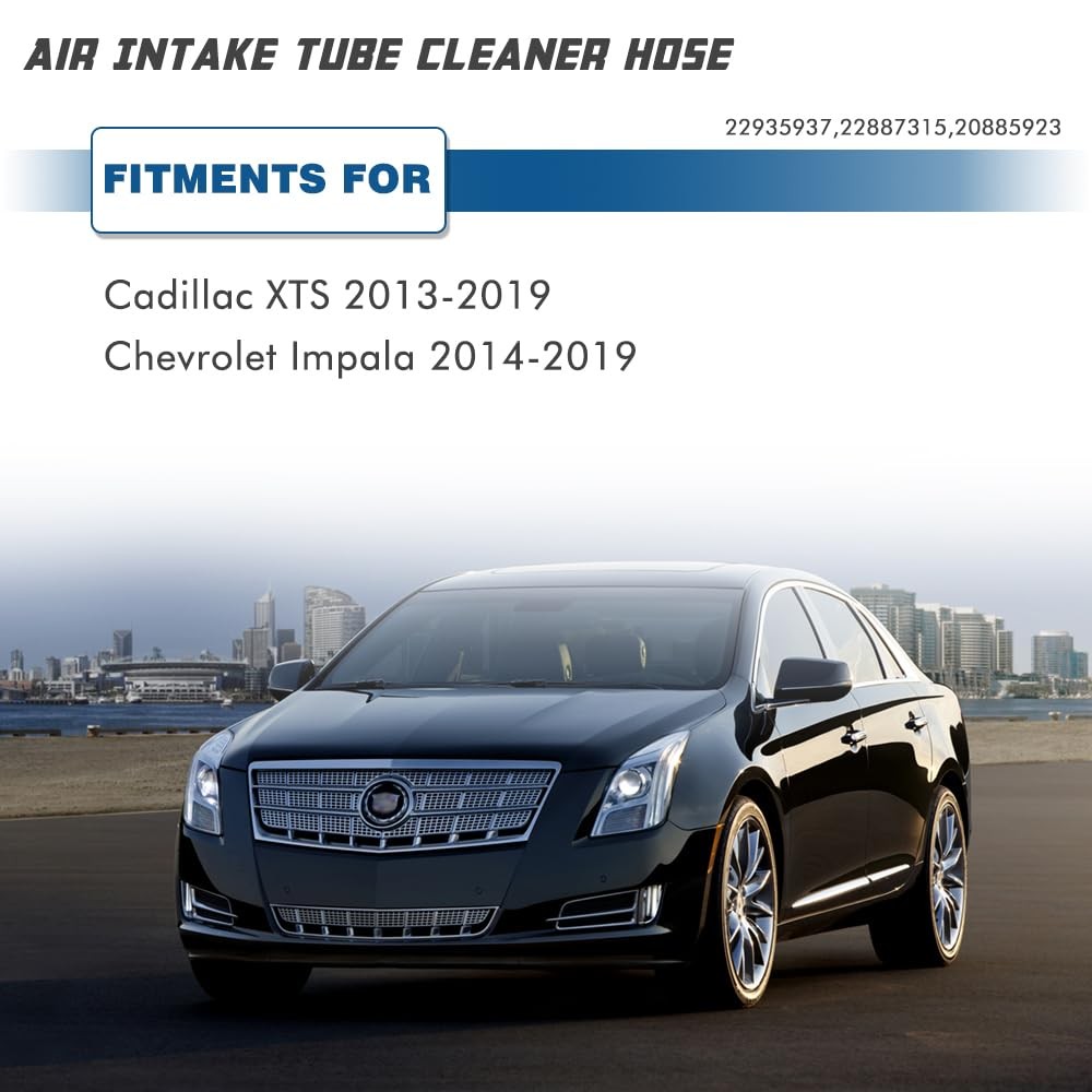 Air Intake Hose Compatible with 2013-2019 Cadillac XTS 3.6L, 2014-2019 Chevy Imp