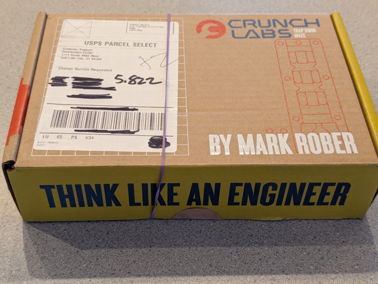 Crunch Lab’s by Mark Rober – Trap Door Maze – Sealed & New