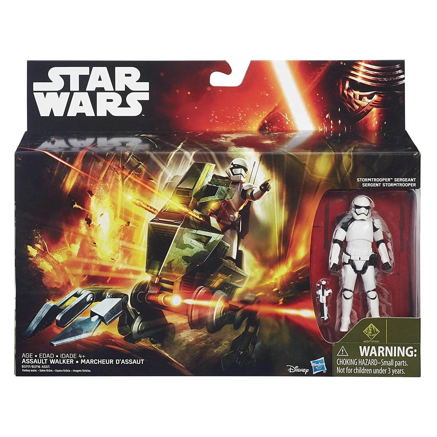 Star Wars The Force Awakens 3.75-inch Vehicle Assault Walker NIB