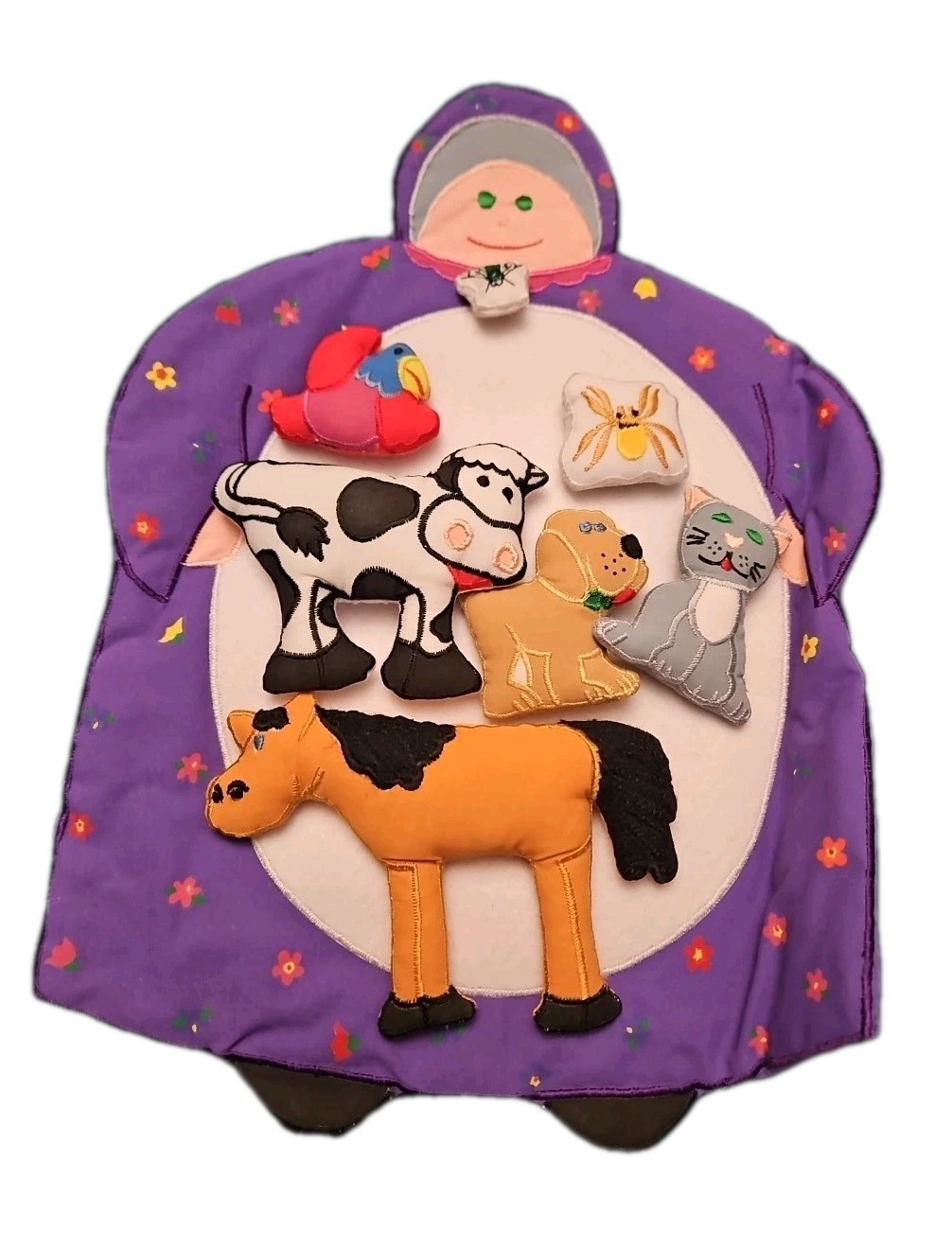 Lakeshore “There was An Old Lady Who Swallowed A Fly” Storytelling Kit Props