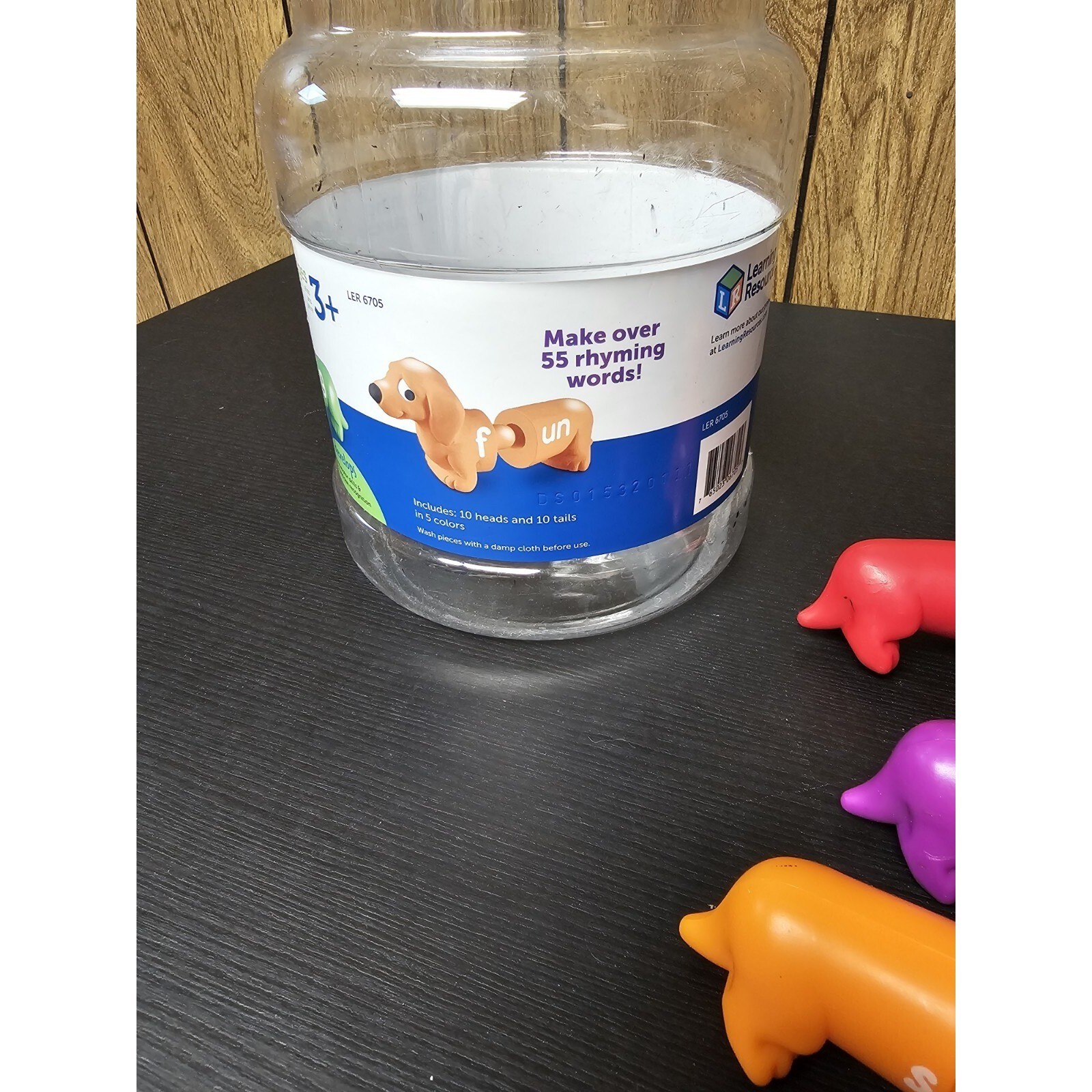 Rhyming Pups Learning Resources Snap-N-Learn Toy 20 Pcs